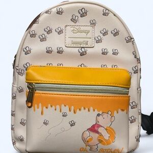 Loungefly Cream and Yellow Winnie the Pooh Backpack